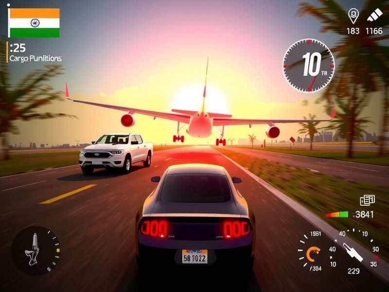 Players participating in Diwali Delivery Dash India Cargo Chase Champion Community Event